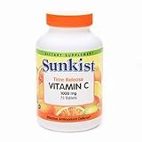 Sunkist Time Release Vitamin C 1000 mg Tablets - 75 Ea