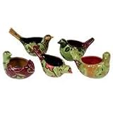 Zrike 4625041 Tracy Porter Covina Set of 5 Bird Dipping Cups