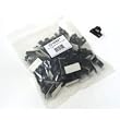 Cables To Go - Cable clips (self-adhesive) - black (pack of 50 )