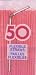 Straws - Flex/Flexible Drinking Straws - Luau - Wedding - Party - Hot Pink - 100 Flexible Straws (2 packs x 50 Each)