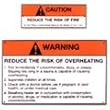 Sauna Accessories - Set of Metal Warning Signs ACCES-FIN-MWS