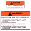 Sauna Accessories - Set of Metal Warning Signs ACCES-FIN-MWS