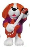 Webkinz Mini PVC Figure Rock 'n Roll Beagle