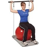 Thera-band Exercise Station Provides an Easy Progression of Exercises By Increasing the... by