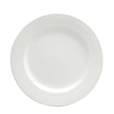 PLATE RE CRM 9 5/8, CS 2/DZ, 07-1645 ONEIDA LTD SILVERSMITHS CHINA CREAM WHITE