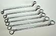 6 Pcs Offset Spanner Wrench Set - Metric