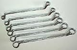 Tools & Hardware : 6 Pcs Offset Spanner Wrench Set - Metric