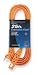 Power First 1FD73 Extension Cord, 25 Ft, Orange, SJT, 5-15R