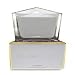 Voluspa Malayan Cocoa 2 Wick Triangel Glass Candle - 7 oz.