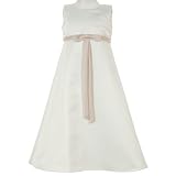 Childrens Flower Girl Dress LITO CHAMPAGNE Special Occasion Wedding Kids 4-12