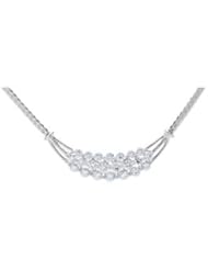 Diamond Necklace in 18kt White Gold