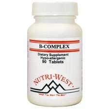 Nutri-West - B-Complex 90 Tablets Nutri-West - B-Complex 90 Tablets