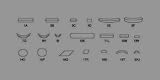 CHASING TOOL SET OF 20