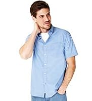 2" Longer Button-Down Collar Checked Shirt