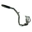 07-08 KAWASAKI ZX6R: AKRAPOVIC EVOLUTION FULL SYSTEM EXHAUST - CARBON FIBER (TITANIUM)