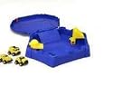 Tonka Pods Playset for Multiple Themed Play Sets with 3 Vehicles & 2 Accessories (Blue)