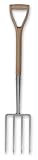 Threesixty Innovation SSDF036 Garden Angels Digging Fork, Stainless Steel
