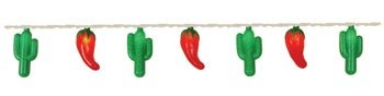 christmas Patio String Lights Cactus 10 lightsB00943TDYS