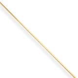 14k .75mm Octagonal Snake Chain - 16 in.