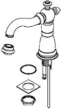 Delta RP34351CB Tub Spout RP34351CB Chrome/Brilliance Polished Brass