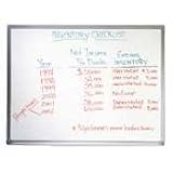 Boone(R) Aluminum Frame Magnetic Dry-Erase Board, 48in. x 72in.