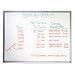 Premium Porcelain Magnetic Dry-Erase Marker Board, 8'x4, Aluminum Frame QRT2548