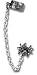 Nidus Cuff-stud Alchemy Gothic Earring
