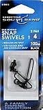 South Bend Sporting Good B/biss-4 B.b Snap Swivel 3ea Sz-4