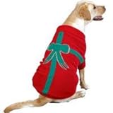 IMAGE OF East Side Collection Holiday Present Dog Sweater - S