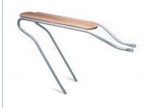 Electra Rear Alloy Rack Wood Silver Ladies Bicycle Bike