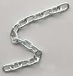 Industrial Grade 1DKD7 Chain, Trade Sz 3/0, 10Ft, 545Lb, Plain