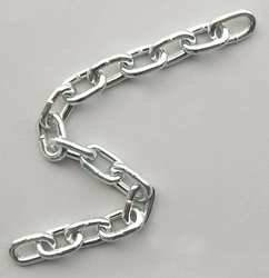 Industrial Grade 1DKD7 Chain, Trade Sz 3/0, 10Ft, 545Lb, Plain