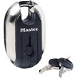 Master Lock #M187XKADCCSEN 2 5/16 Stainless Steel Bell Padlock Master Lock #M187XKADCCSEN 2-5/16