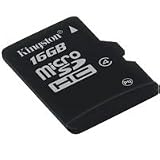 Kingston - Flash memory card - 16 GB - Class 4 - microSDHC
