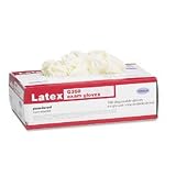 GAX350M - Disposable Powdered Latex Exam Gloves
