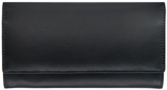 Soft Nappa Leather Flap Over Purse