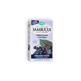 Natures Way Sambucus Black Elderberry Lozenges