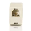 Cables to Go 01920 RJ11 4-pin Modular Inline Coupler Straight-Through (Ivory)