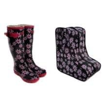 Funky Wellies Size 6 With Free Matching Carry Bag
