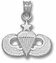 Air Force Parachute Pendant - Sterling Silver Jewelry