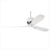 Hunter Fan 28120 60-Inch Tribeca Ceiling Fan, Satin White