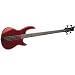 Dean Edge 10a Electric Bass with Active Electronics, Metallic Red