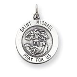 Sterling Silver St. Michael Medal