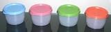 Tupperware Snack Cup Fruit Color Set of 4
