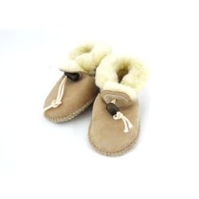 Split Toddler Sheepskin Booties 0 - 3 Months (10.5cm)
