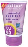Alba Kids Sunblock SPF 45, 4 Ounce