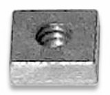 10-32 Square Machine Nut (100 count)