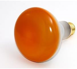 Bulbrite® 75 Watt 120 Volt BR30 Reflector Flood Bulb; Opaque/Amber,12/Pack