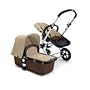 Bugaboo Cameleon Stroller - Dark BrownBase - Sand Canvas