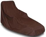 Two Dogs Designs Chaise Lounge Cover, Chocolate Brown